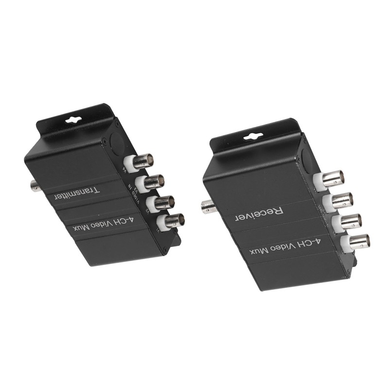 4 Channel Video Multiplexer Interference Resistant 4 HD Video to