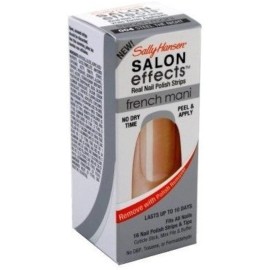 Sally Hansen Salon Effects Real Nail Polish Strips Steel the Night French Mani