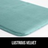 Gorilla Grip Thick Memory Foam Bath Rugs, Soft Absorbent Velvet