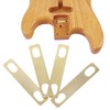 4Pcs Guitar Neck Shim Brass Material Heightening Gasket Set Musical