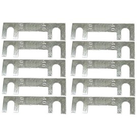 AERZETIX - C42199-10 x strip fuse - 40A - with flaps blades - for high current - fuse holder