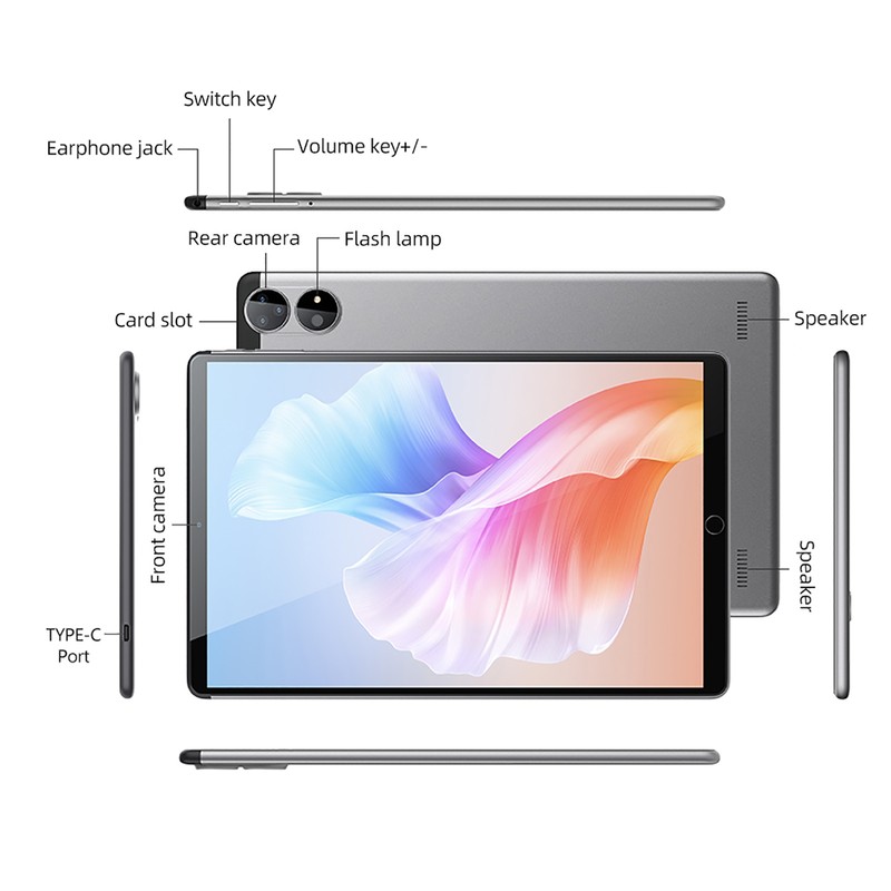 10.1-inch Business Tablet MTK6735 Processor 1280 x 800 Resolution Android