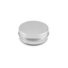 QWORK Pack of 30 Aluminium Cream Containers with Lids, Round