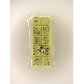Waxys Luxury Strong scented Lemongrass & Ginger snap bar wax melt 55g with Ecosoy, natural mica and Vegan friendly