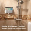 Touch-Free 3 x 10 fl.oz. Shower Shampoo Dispenser Wall Mount