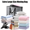 SUNNOW 2 Pcs 140L Moving Bags Large Storage Bags with