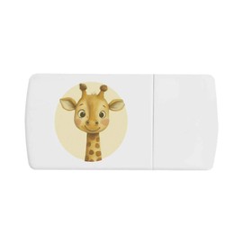 'Cute Baby Giraffe' Pill Box with Tablet Splitter (PI00031122)