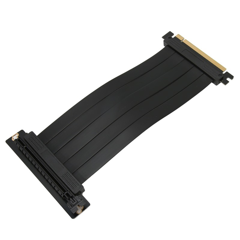 PCIE 3.0 16x Riser Cable High Speed Flexible 90 Degrees