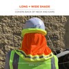 Ergodyne GloWear 8005 High Visibility Reflective Mesh Hard Hat Neck