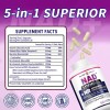 NuvitaGarden NAD+ Supplement for Anti-Aging Energy Focus & Nicotinamide Ribose