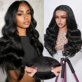 Originea Human Hair Wig Body Wave 24 Inch Glueless Wigs Human Hair Pre Plucked Pre Cut for Beginners 9x6 HD Lace Closure Wigs for Women 3 Seconds to Wear Lace Front Wigs No Glue