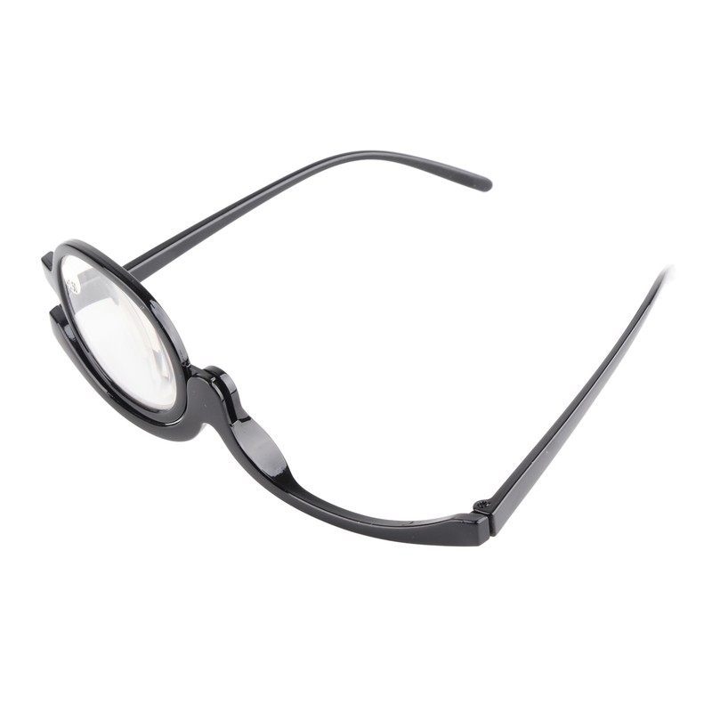 Magnifying Makeup Glasses Fashionable Flexible Flip Down Lens Cosmetic Reading