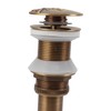 Pop Up Sink Drain Vintage Sink Vessel Drain Stopper Plant