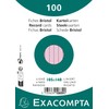 Exacompta - Ref 10839SE - Bristol Lined Record Cards (Pack