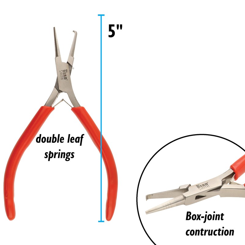 The Beadsmith Split Ring Pliers - Easily Opens Split Rings