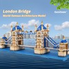 Geniteen Building Blocks Set, London Tower Bridge Model Micro Mini