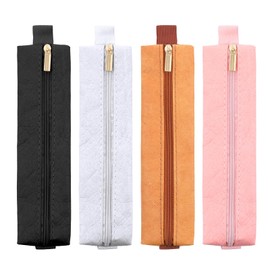 Lusofie Pack of 4 Elastic Pen Holder Notebook Pen Band with Loops Reusable Dupont Paper Adjustable Pen Bag Pen Loop for Diary Notebook Planner Tablet (4 Colours)