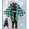Yakisle Tanjiro Cosplay Costume Unisex Adult Cloak Jacket Uniform Outfit