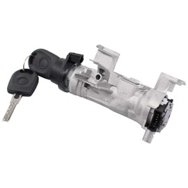 Ignition Switch Steering Lock Housing Ignition Starter Switch + Door Lock Cylinder with Key for A1 A3 Q3 TT Roadster Alhambra Altea XL Leon Toledo III Octavia II Combi Superb Caddy III Box EOS