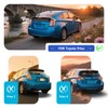 JMTAAT Heated Lower Rear Window Compatible with 2010-2015 Toyota Prius