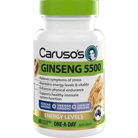 Caruso's Natural Health Ginseng 5500 60 Tablets