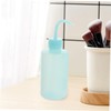 Botella de Limpieza de Pestañas Boca Curva 250ml Resistente a