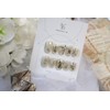 Handmade Nail Tips-The Urban part 2. Letter - Short Almond