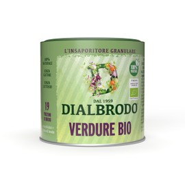 DIALBRODO Bio Insaporitore Vegetale 100% Naturale Senza Glutine, 115 g