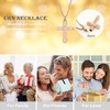 QGJNSGC Cross Urn Necklace for Ashes Pendant Memorial Cremation Jewelry
