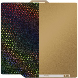 YOOPAI Double-Sided PEI+PEY Sheet, 257x257mm 3D Printer Bed for Bambu Lab A1 X1 X1C/P1P/P1S 3D Printers