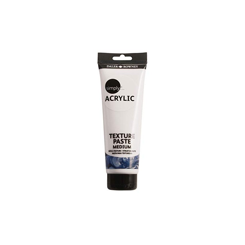 Daler-Rowney Simply Acrylic Medium, Plastic tube, 8.45oz - 250 ml,