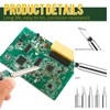 14-Piece Soldering Tips Set, 900M-T Soldering Iron Tips, Lead-Free Soldering