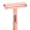 Men Manual Razor Zinc Alloy NonSlip CloseFitting DoubleSided Blade Shaving