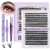 B&Qaugen Lash Extension Kit 280 Pcs 30D+40D 9-16 Mixed Individual