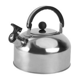 PRETYZOOM Whistling Stovetop Tea Kettle Food Grade Stainless Steel Hot Water Fast to Boil Tea Pot Hot Water Kettle 2l Coffee Container with Cool Handle for Camping