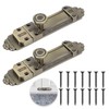 EULAPGOE 2pcs Sliding Door Lock, Security Gate Bolt Latch Loft