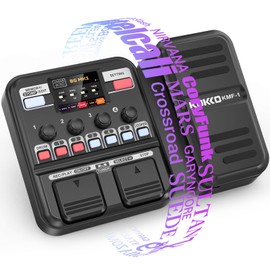 KMF-1 Guitar Pedal, Guitar Multi Effects Processor Pedal | Amp Modeling, IR Loading, Expression Pedal & Color Display | Portable Multi-Effects Unit for Live, Studio, Practice