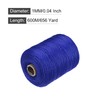 MECCANIXITY Twisted Mason Line Nylon Twine String Cord Blue 600M/656