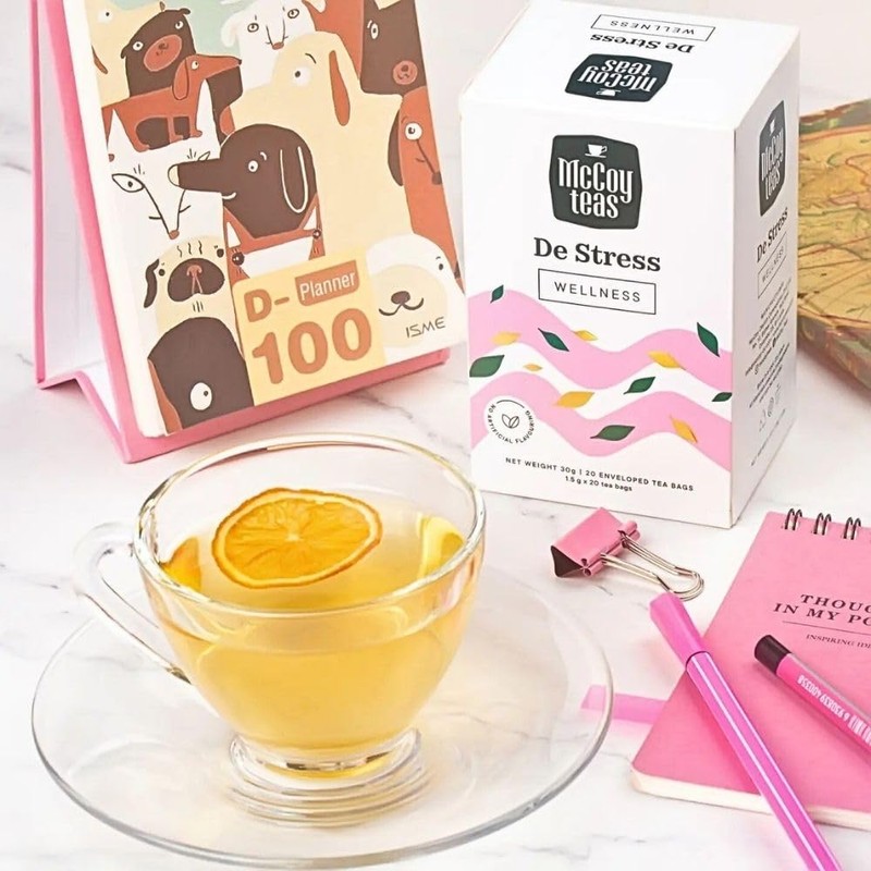 McCoy Teas Wellness De Stress Tea Bags Stress Relief Tea