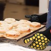 J H Heat Resistant Oven Glove:EN407 Certified 932 °F, 2