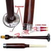AAR Rosewood Practice Chanter Engraved Mounts Wooden Box with 2