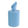 TECPO Cleaning Cloth Roll Blue 2 x 300 Sheets Total