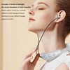 Portable Neck Massager Multifunction Electric Pulse Bluetooth Headset Relieve Fatigue