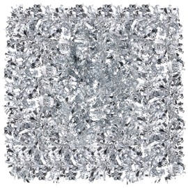 39.4 Feet Christmas Tinsel Garland Shiny Party Tinsel Garland Metallic Tinsel Tree Garland Xmas Tinsel Garland Hanging Decoration for Christmas Tree Decoration Wedding Party (Silver)