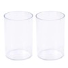 Felimoa Acrylic Pen Stand Round Pen Holder Desktop Storage Office