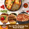 Hiware 8 Inch Non-stick Springform Pan with Removable Bottom -