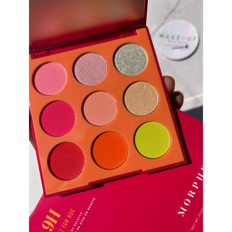 Morphe Paleta Sombras Ojos 9 Tonos X Morphe Original 100%
