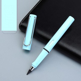 Everlasting Pencil Inkless Infinity Infinite Pen with Eraser - Color: Light Blue