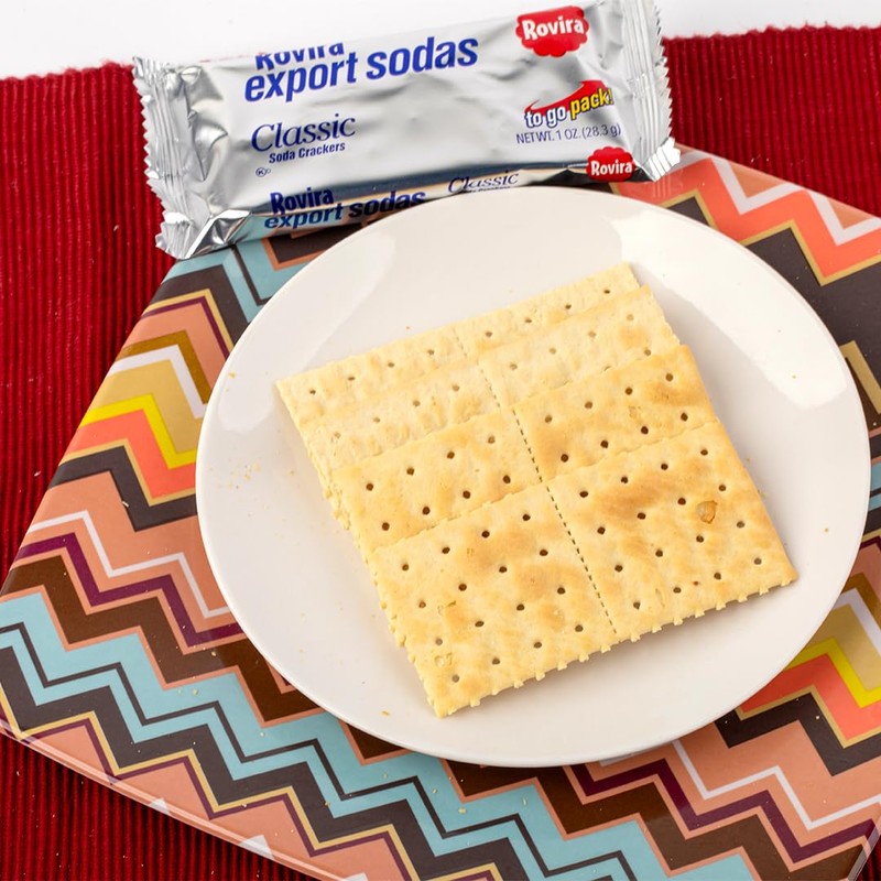 Rovira Classic Export Soda Crackers, Zero Trans Fat, Kosher, 8
