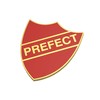 Prefect Shield School Badges, Metal, Pack of 4, Available in